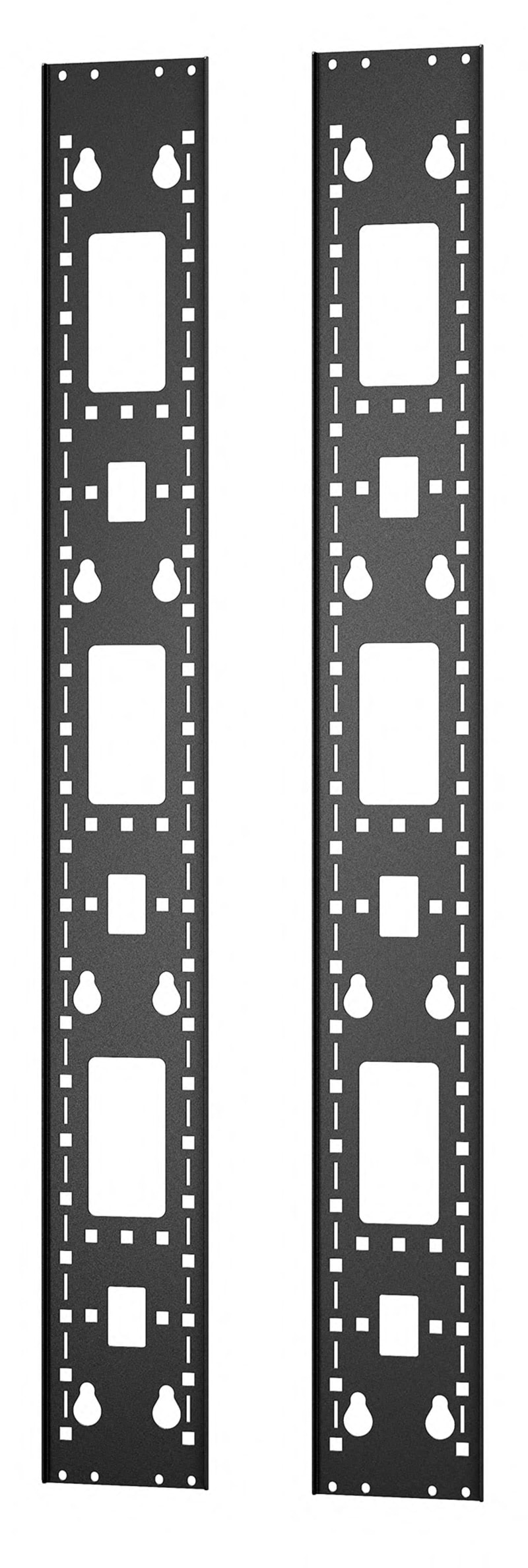 Schneider Electric ER7RCC24 Easy Rack Vertical 0U Cable Channel 24U, Pack of 2