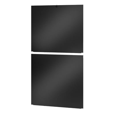 Schneider Electric Easy Rack Side Panel 48U/1200MM Deep Split Side Panels Black Qty 2 ER7SIDE4812