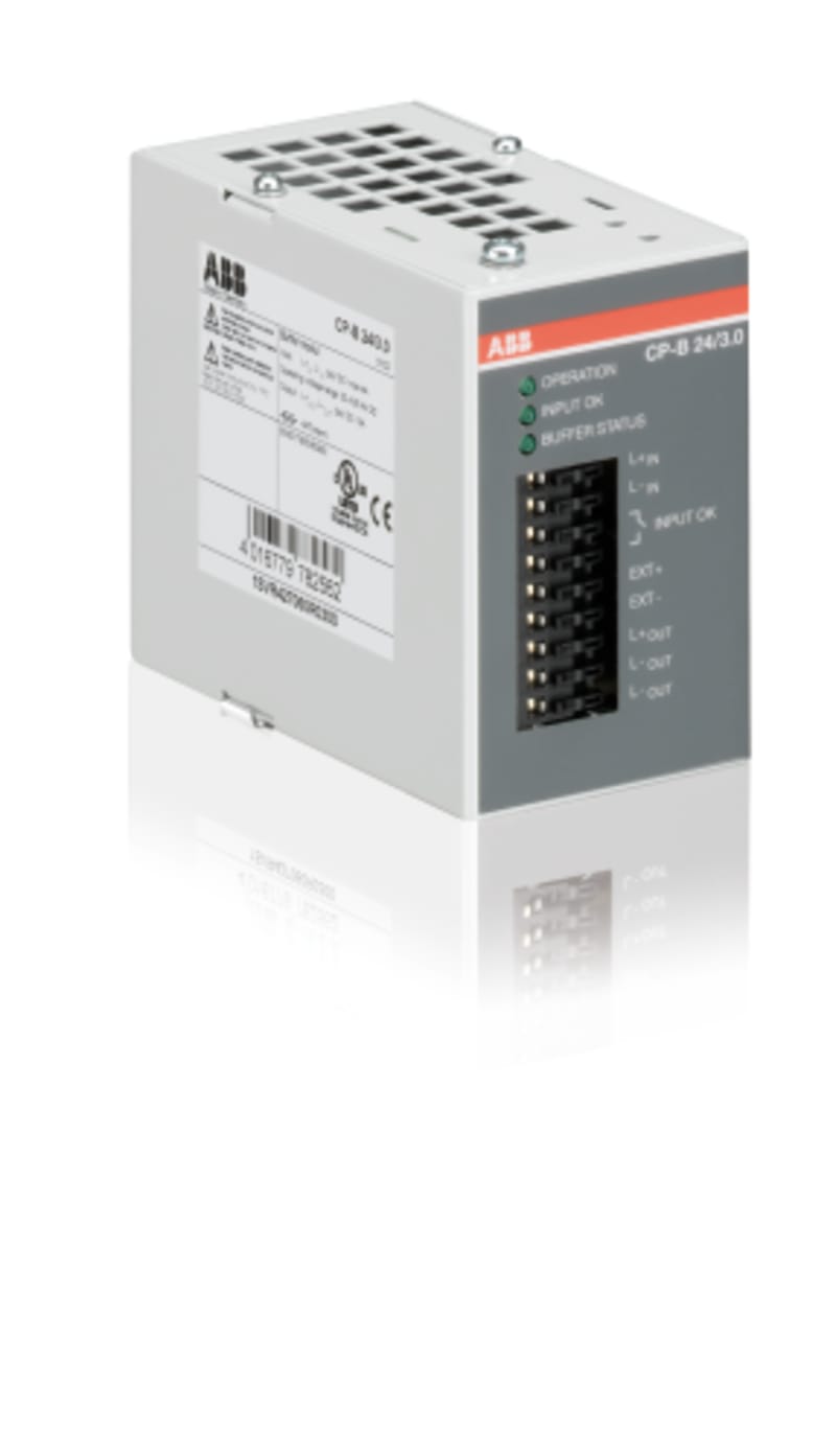 ABB 1SVR427060R0300 CP-B 24/3.0 Buffer module 24 V / 3 A, energy storage 1000 Ws