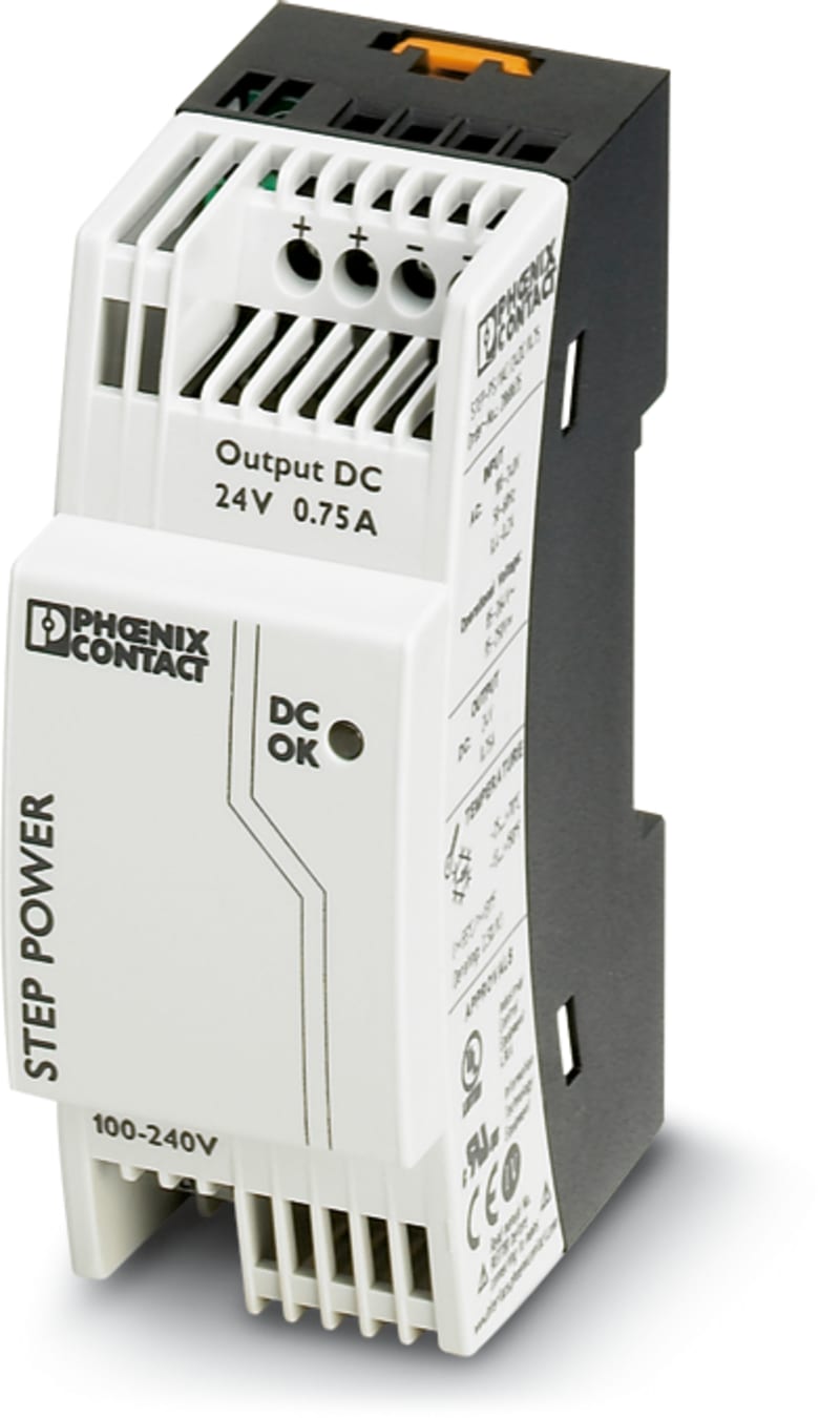 Power Supply 24VDC 0.75A (step-PS/ 1AC/24DC/0.75)