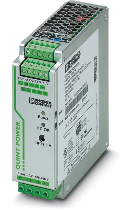 3-Phase power supply 24VDC/5A