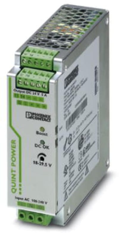 Power Supply 24VDC 5A (quint-PS/1AC/24DC/ 5)