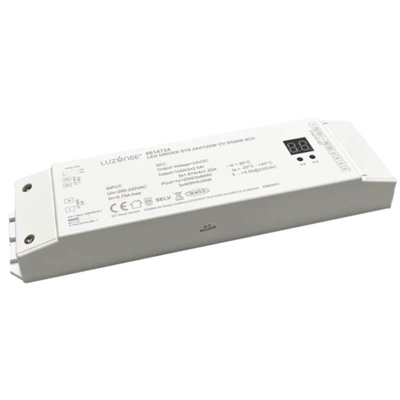 Driver DALI DT8 24V/120W CV RGBW 4CH. (6614724)