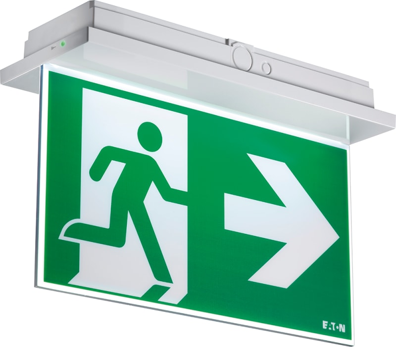 NEXITECH DOUBLE-SIDED SIGN ARROW DOWN (Nexi-PlexL-DD)