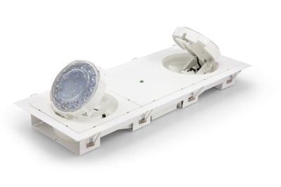 Eaton BeamTech Small 2x500 lm Emergency Luminaire, LiFePO4