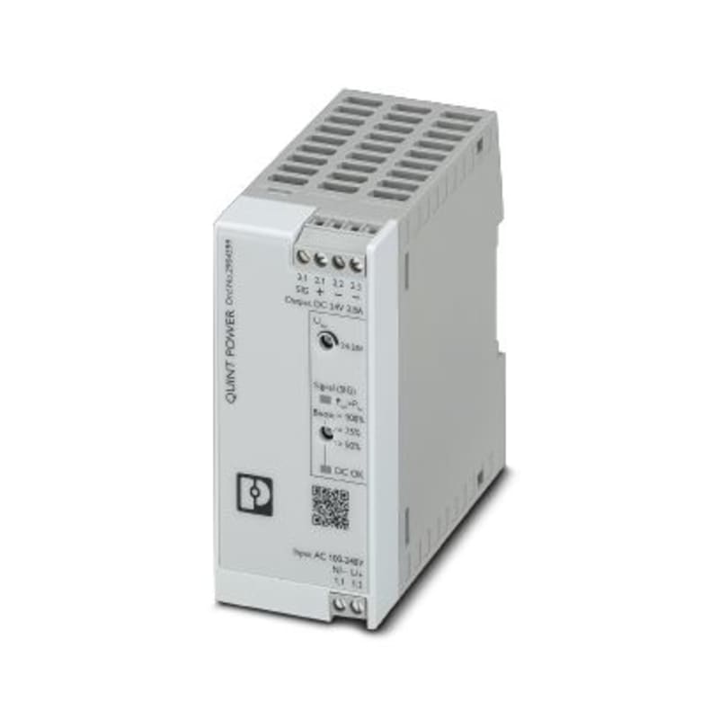 Phoenix Contact QUINT4-PS/1AC/24DC/3.8/SC Primary-Switched Power Supply, 24 VDC / 3.8 A