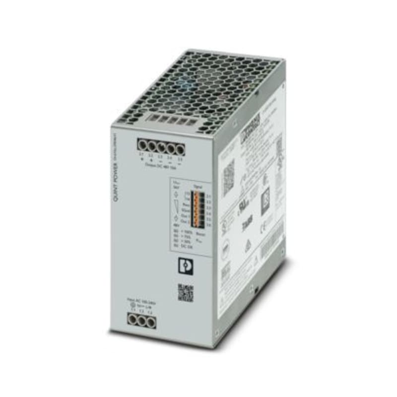 Phoenix Contact QUINT4-PS/1AC/48DC/10 Primary-Switched Power Supply, 48 V DC, 10 A