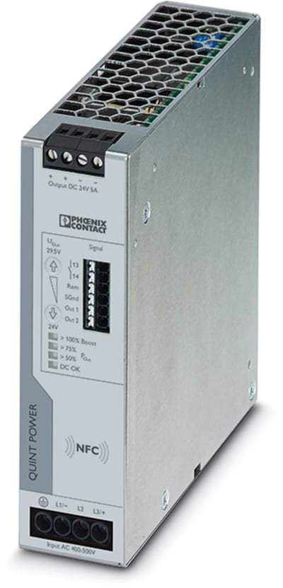 Phoenix Contact QUINT4-PS/3AC/24DC/5 Primary-Switched Power Supply 24 VDC 5 A