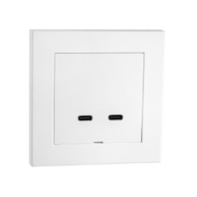 USB 2XC Charger 60W IF White (77046)