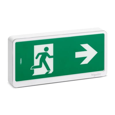 Exiway Light Activa IP42 110 lm with pictogram