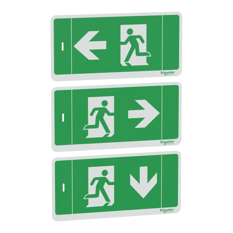 Exiway Light pictogram set 3 pcs up/h/v (OVA59828)