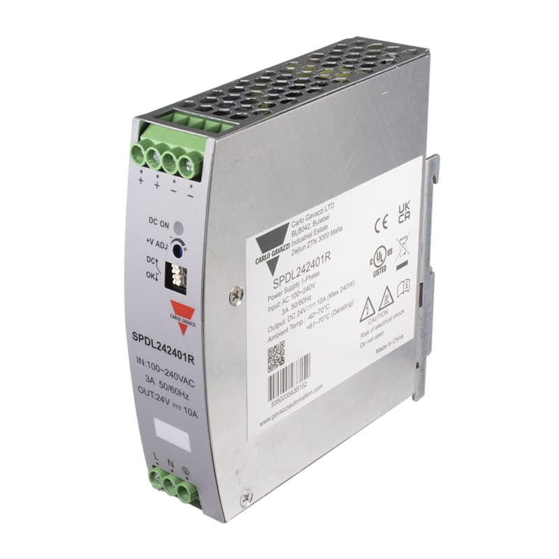 Power supply 240W 24VDC 10A with relay (SPDL242401R)