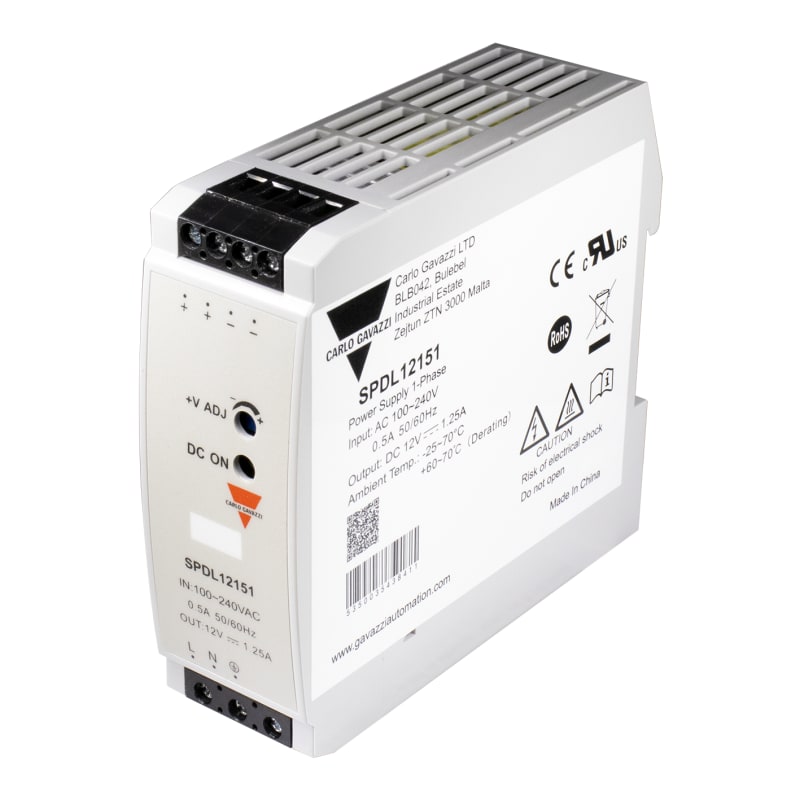 Power supply 15W 12VDC 1.25A (SPDL12151)