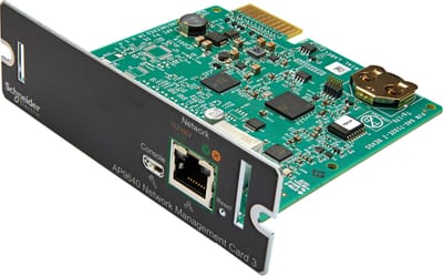 Schneider Electric Network Management Card 3 (NMC3), secure remote UPS monitoring and management AP9640