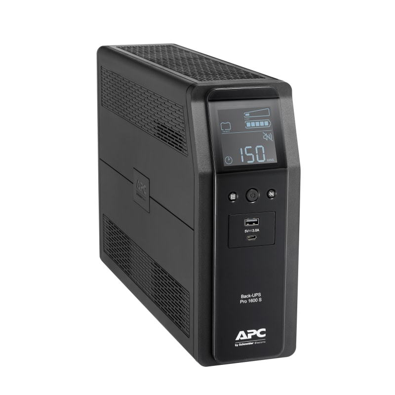 Schneider Electric APC Back-UPS Pro BR1600SI 1600 VA Tower 230 V 8× C13