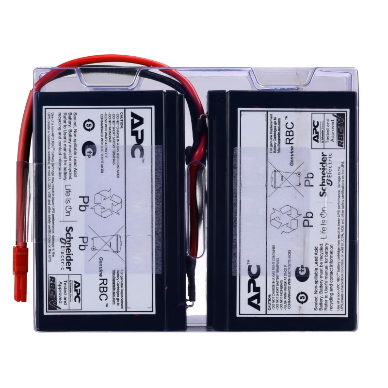 Schneider Electric APC Replacement Battery Cartridge, VRLA, 9AH, 24V DC, 2-Year warranty APCRBCV200