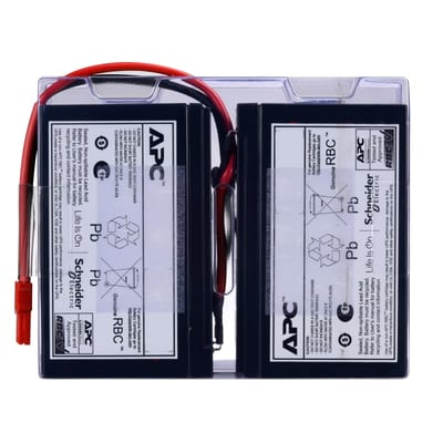 Schneider Electric APC Replacement Battery Cartridge, VRLA, 9AH, 24V DC, 2-Year warranty APCRBCV200