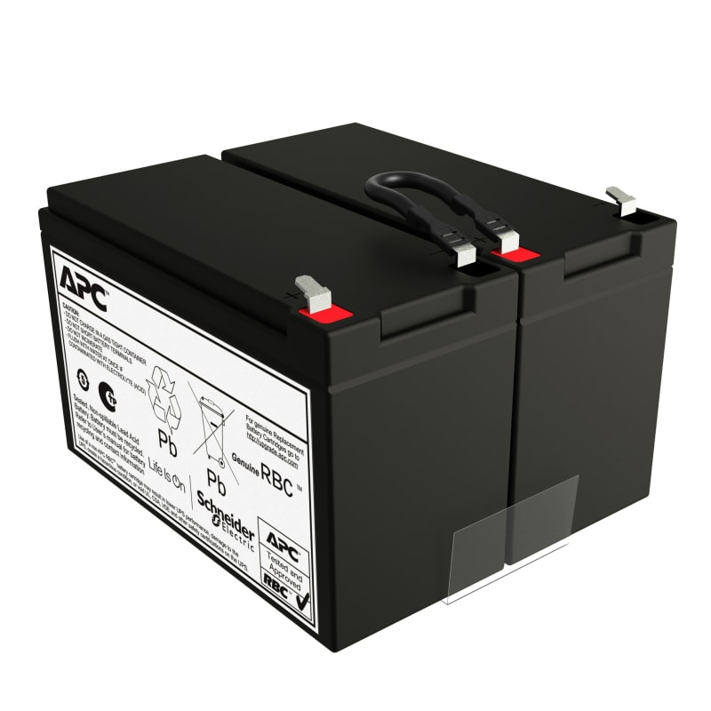 Schneider Electric APC Replacement Battery Cartridge, VRLA, 7AH, 24V DC, 2-Year warranty APCRBCV206