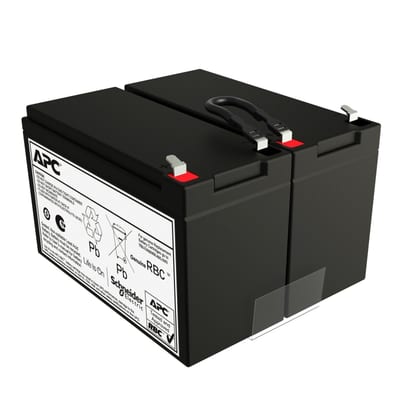 Schneider Electric APC Replacement Battery Cartridge, VRLA, 7AH, 24V DC, 2-Year warranty APCRBCV206
