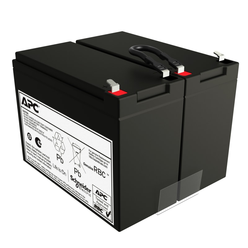 Schneider Electric APC Replacement Battery Cartridge, VRLA, 10AH, 24V DC, 2-Year warranty APCRBCV207