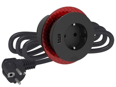 Bordoutlet Socket 1XUSB A Ant.