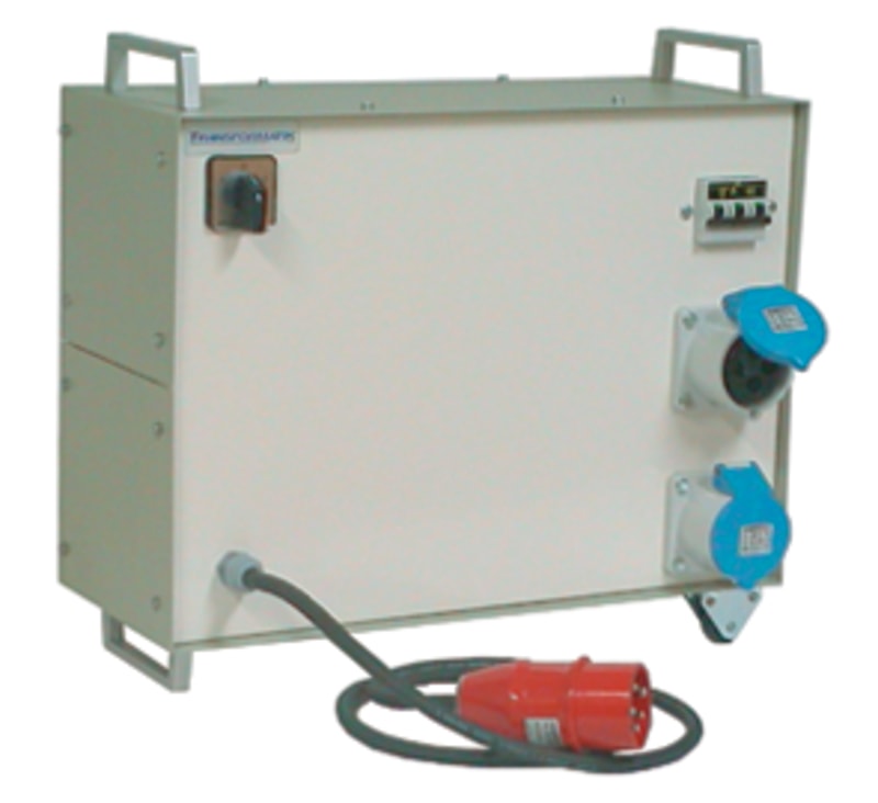 noratel BS6.3 Portable Site-Power Autotransformer 6.3 kVA 3x400/230 V