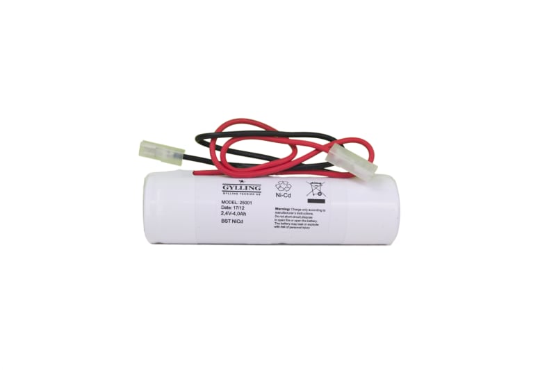 Gylling Teknikk Emergency Light Battery 25001 with Two D Cells High-Temp (510085)
