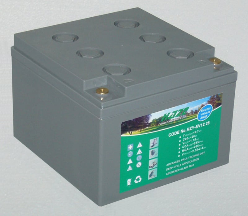 HAZE HZY12-26EV 12V 26AH Insert GEL (HZY12-26EV Insert)