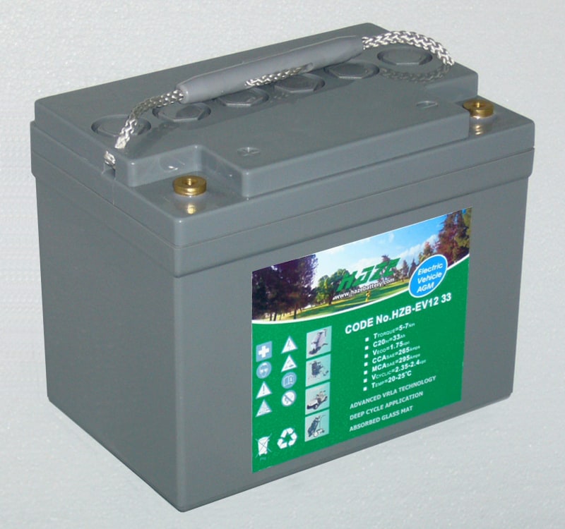 HAZE HZY12-33EV 12V 33AH M6 Insert (HZY-EV12-33)