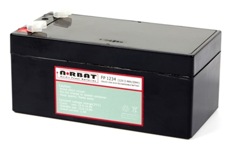 Lead-Acid Battery FP1234 12V 3,4AH