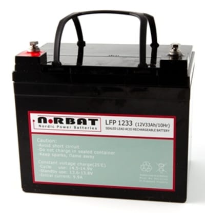 Lead-Acid Battery LFP1233 12V 33AH