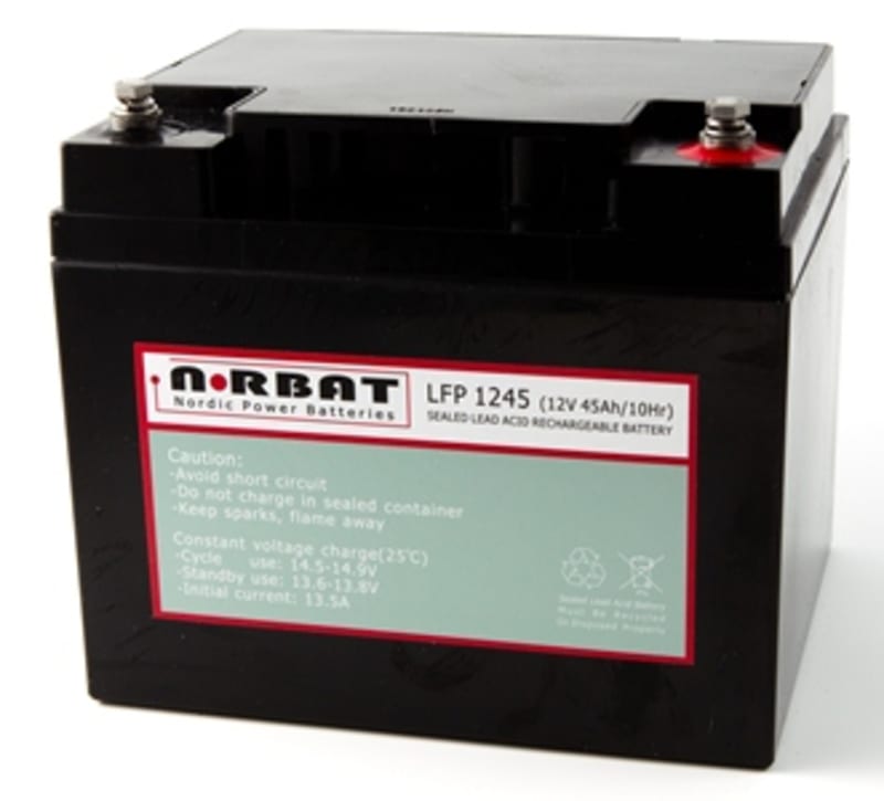 Lead-Acid Battery LFP1245 12V 45AH (LFP1245 T9)