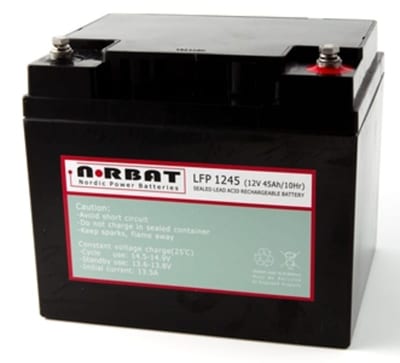 Lead-Acid Battery LFP1245 12V 45AH