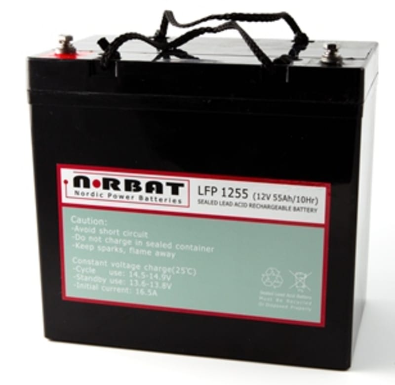 Lead-Acid Battery LFP1255 12V 55AH (LFP1255 T9)