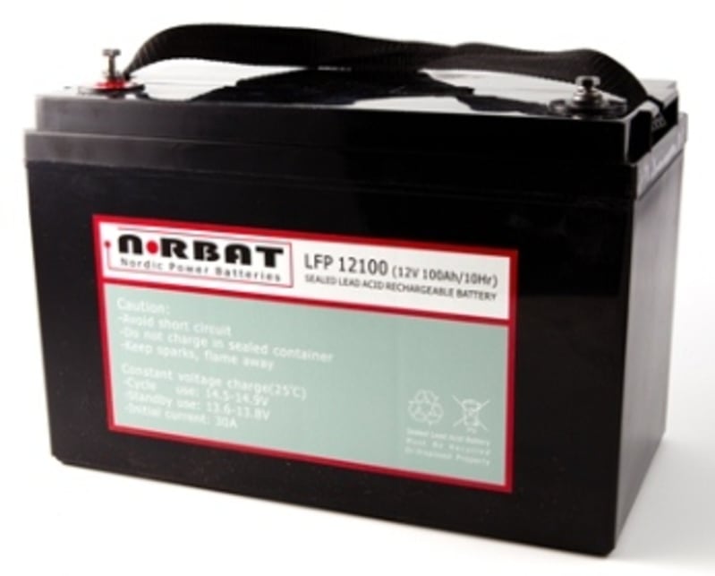 Lead-Acid Battery LFP12100 12V 100AH (LFP12100 T9)