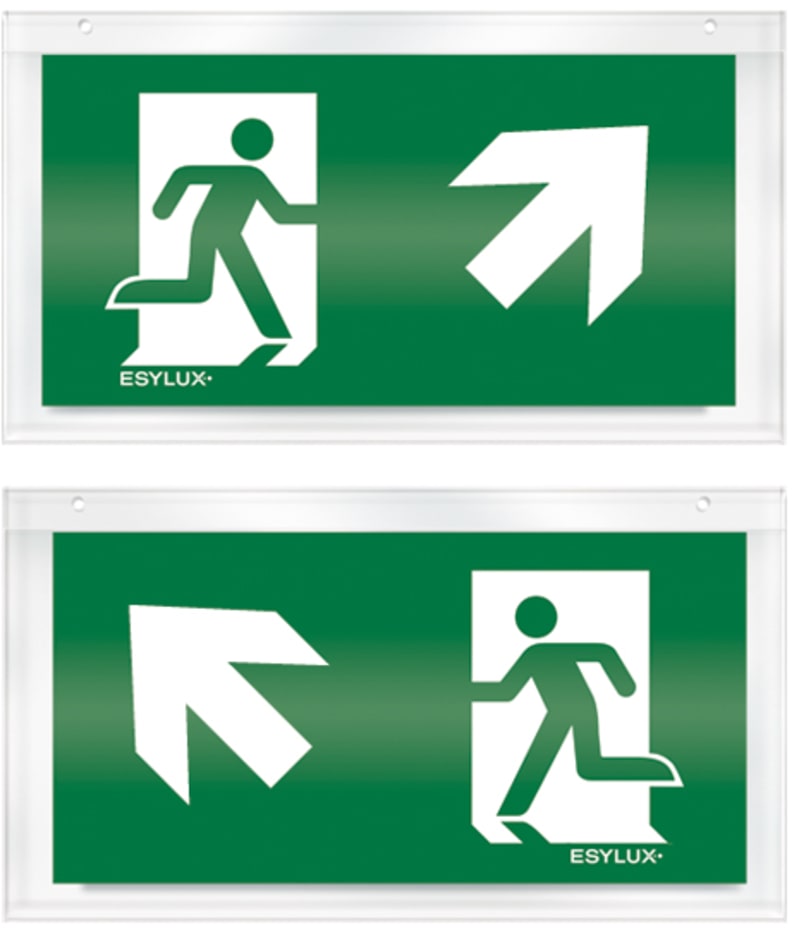 Pictogram Plate 24 double-sided h/v (EN10032561)