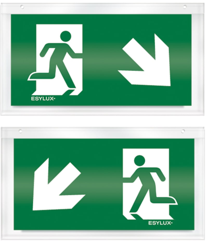 Pictogram Plate 24 double-sided down (EN10032578)