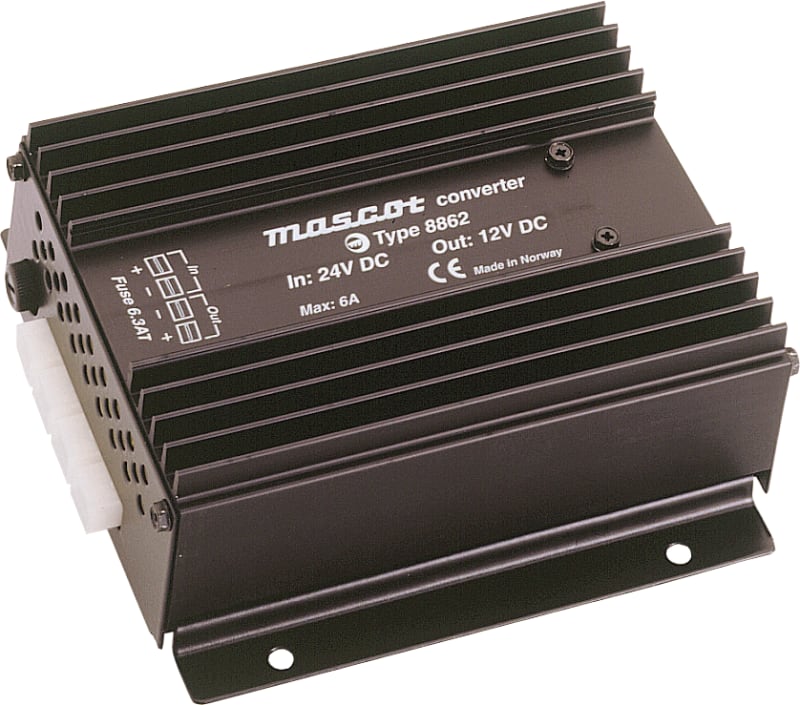 8862 24/12VDC 6A/10A (8862 DC/DC Omvandlar)
