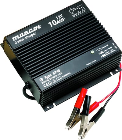 Mascot 9740 12 V 10 A Three-Stage Lead-Acid Battery Charger