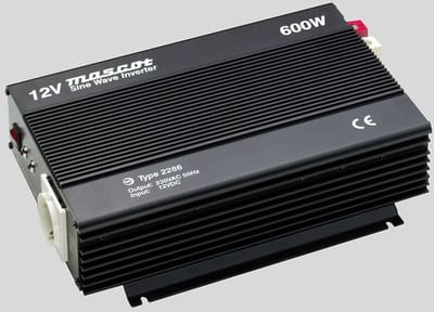Mascot 2286 Pure Sine Inverter 24 VDC / 230 VAC 600/1000 W