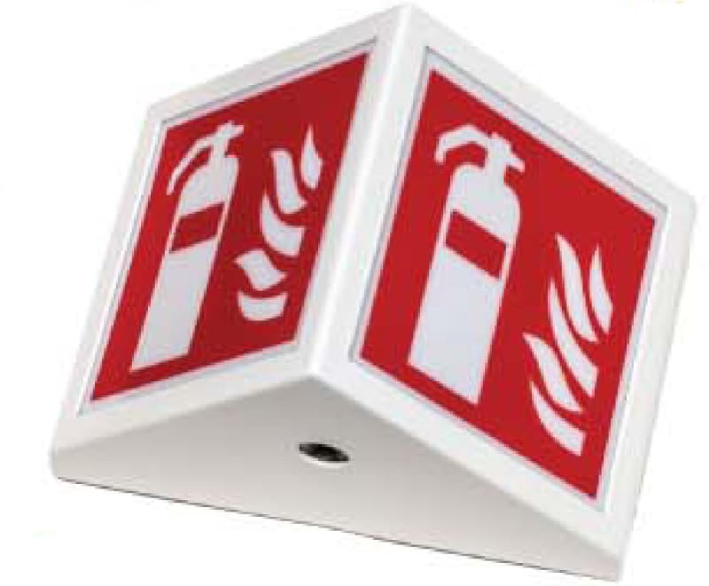 Melbye Rescueled Self-Test 3T Emergency Luminaire with 3-Pictogram (6685010)