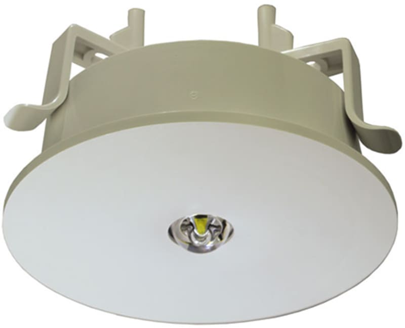 Emergency lighting, IL self-test recessed corrugated (6685032)