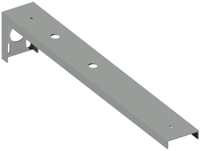 Bracket for flaggmounting of MicroLED