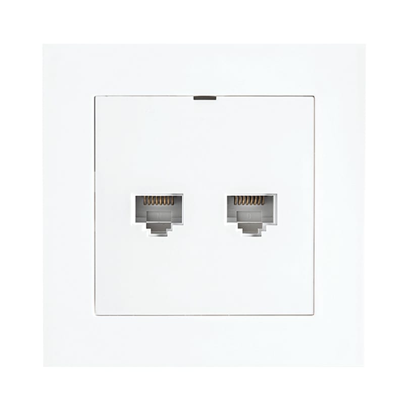 RJ45 IF CAT6 White (78800)
