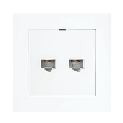 RJ45 IF CAT6 White (78800)