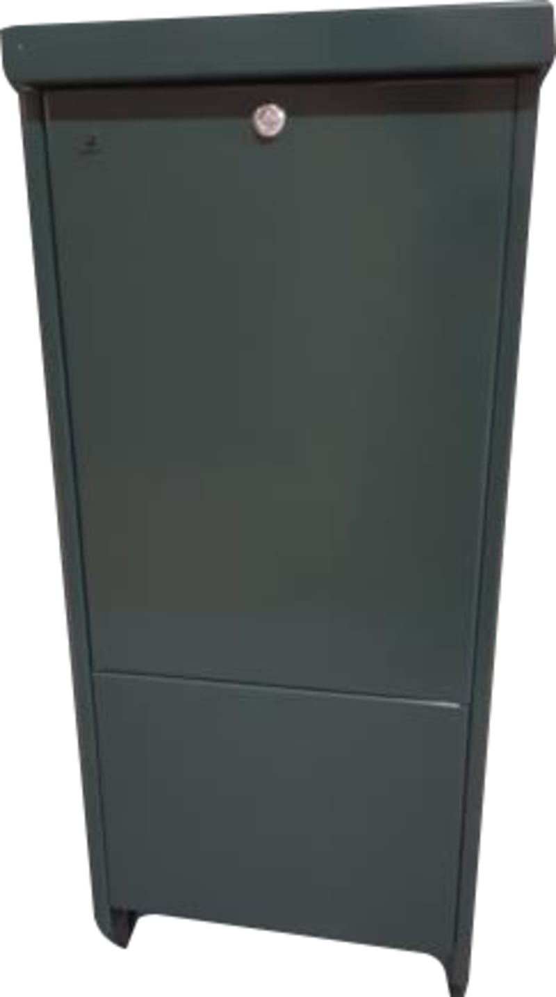 Hexatronic 5545/102G Fiber Street Cabinet 500, Green, Empty