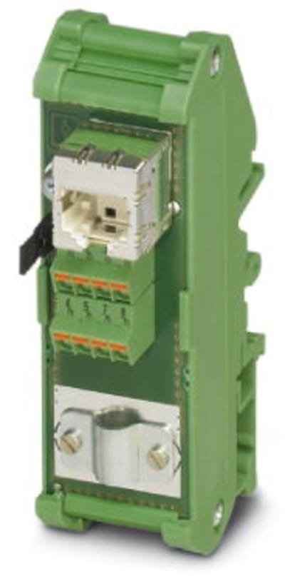 Phoenix Contact FL-PP-RJ45-SCC Patch Panel, RJ45 to Spring-Cage