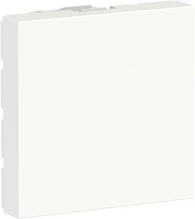 Schneider Electric Blind cover, New Unica, 2 modules, white NU986618