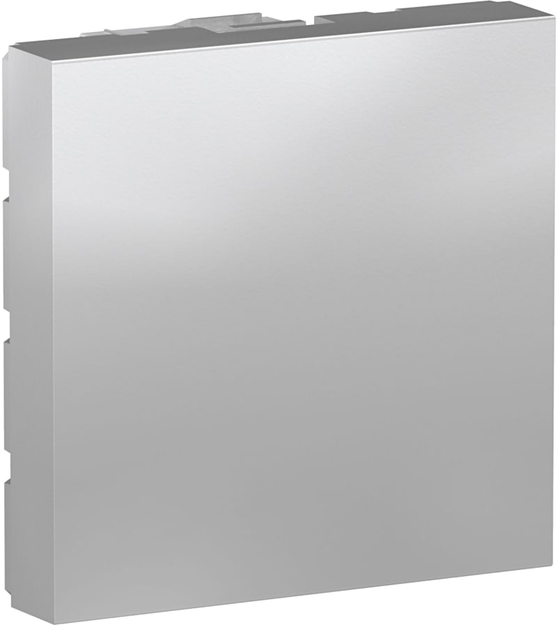 OL45 Blanking Cover 2 Modules Aluminium (NU986630)