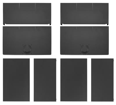Side panel for X-Rack Wall-mount cabinet 9U Black
